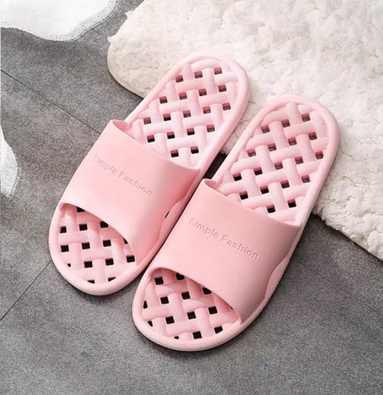 Male and female bathroom slippers anti-slip soft and comfortable ...